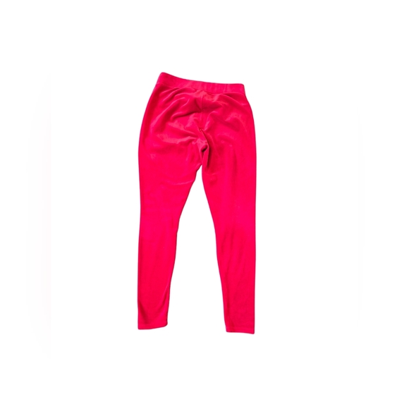 Juicy Couture Hot Pink Velour Pants Medium Y2K 2000s Logo Casual Glam Lounge - Picture 2 of 6